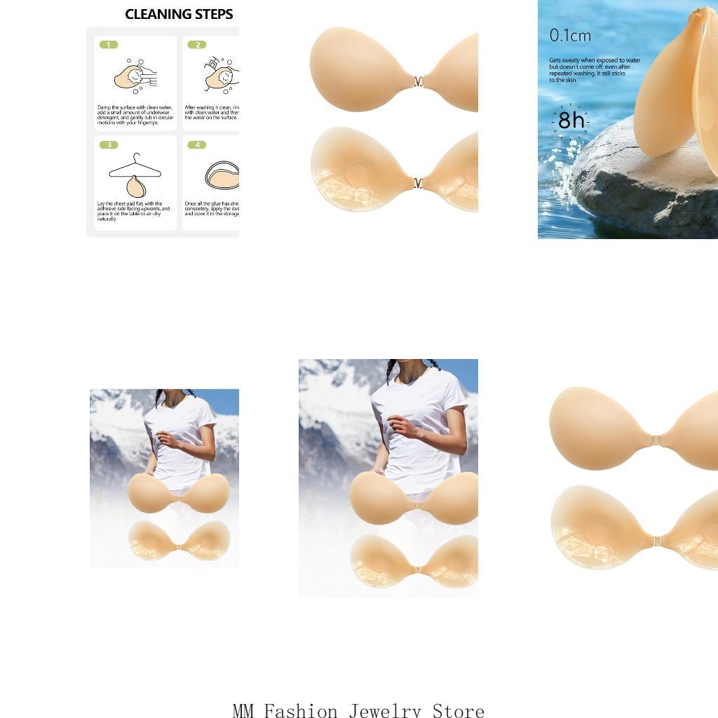 Backless Bra Sticky - Stickys Bra, Backless Strapless Bra Push