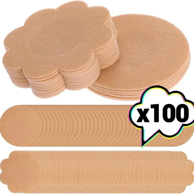 Strapless Bra Adhesive - 10/100pcs Women Nipple Cover Self Adhesive