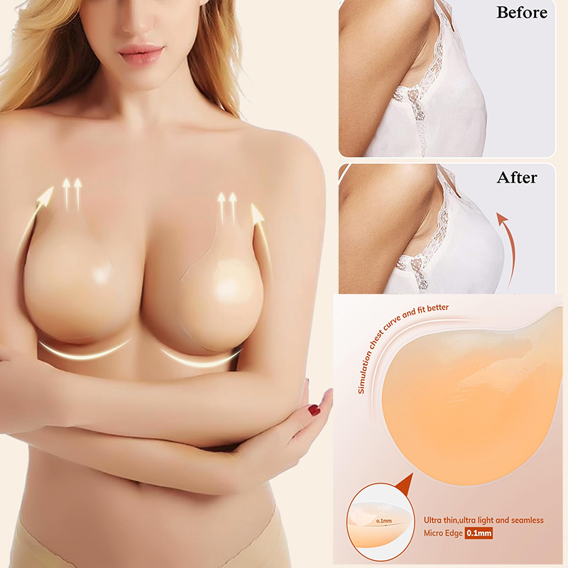 1/2 Pairs Women Sticky Bra Pus - Strapless Bra Adhesive review and price