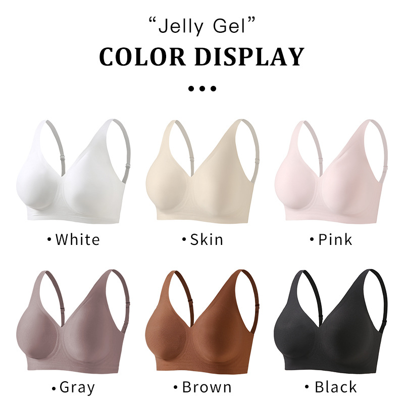 Women's Deep V Jelly Seamless  - Wirefree Bra Comfort review and price