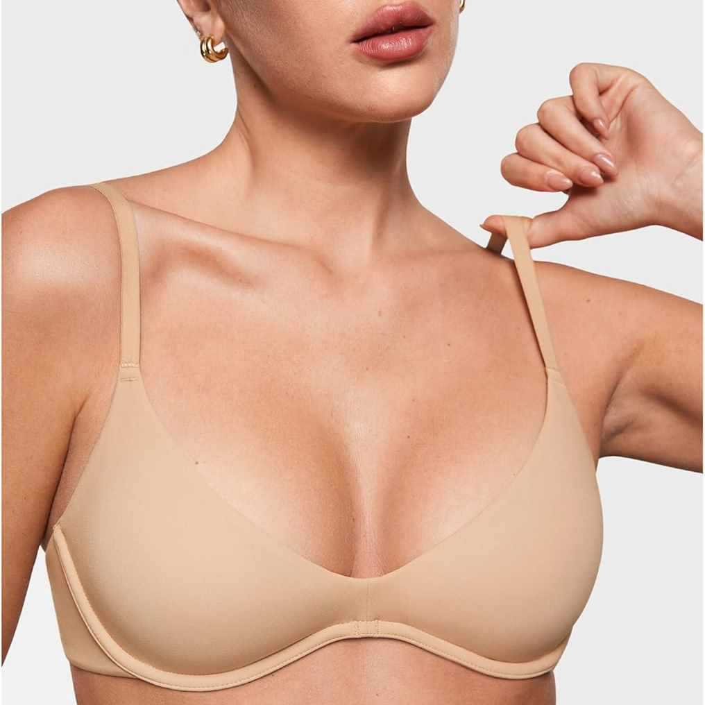 Women's Deep V Unpadded Seamle - Plunge Bra Push Up review and price