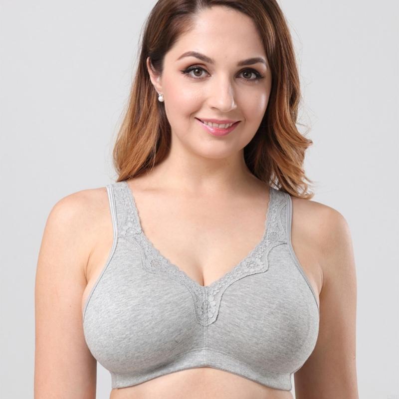 L38E Womens Wireless Big Size  - Cotton Bra Everyday review and price