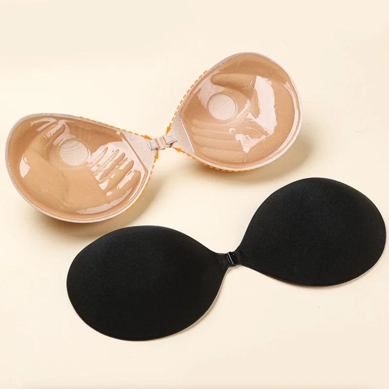 Women Sexy Strapless Bra Palm  - Push Up Bra Silicone review and price