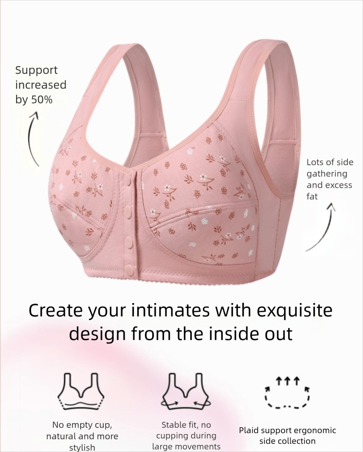7pcs Elegant Lace Push Up Seam - Plunge Bra Push Up review and price