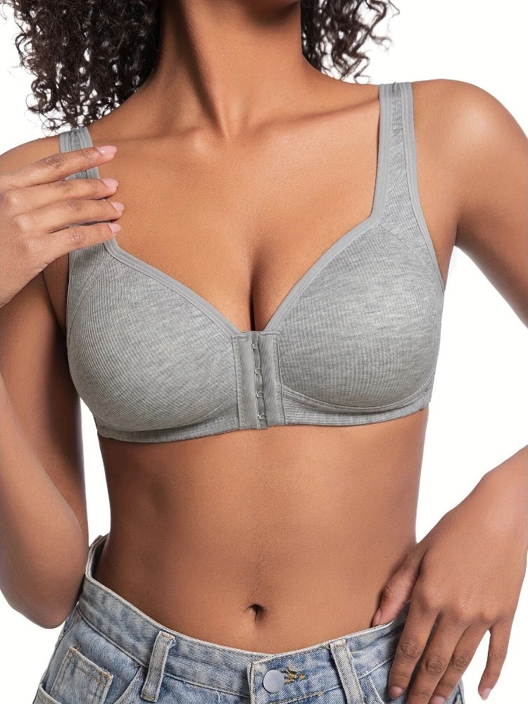 Women'S Bra Wire-Free Front Cl - Full Coverage Bra review and price